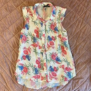 Ali & Kris Sheer Floral Top